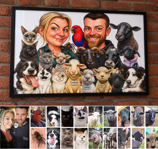 Caricature Posters Delivered