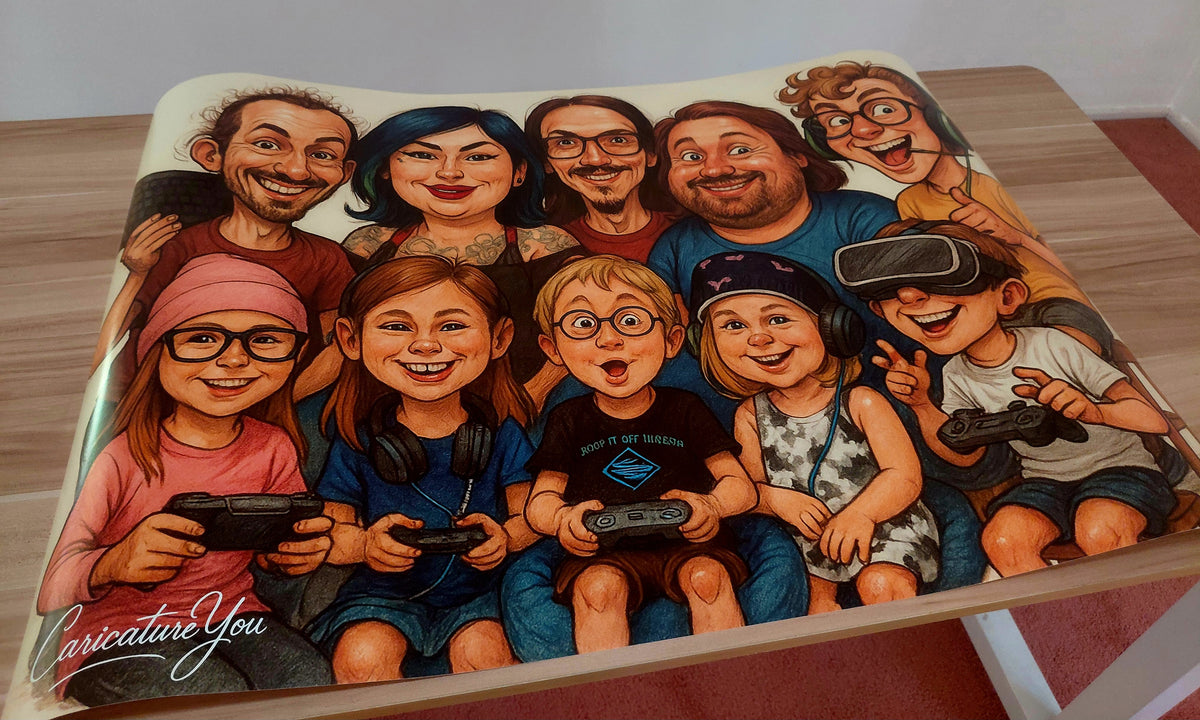 Caricature Posters Delivered