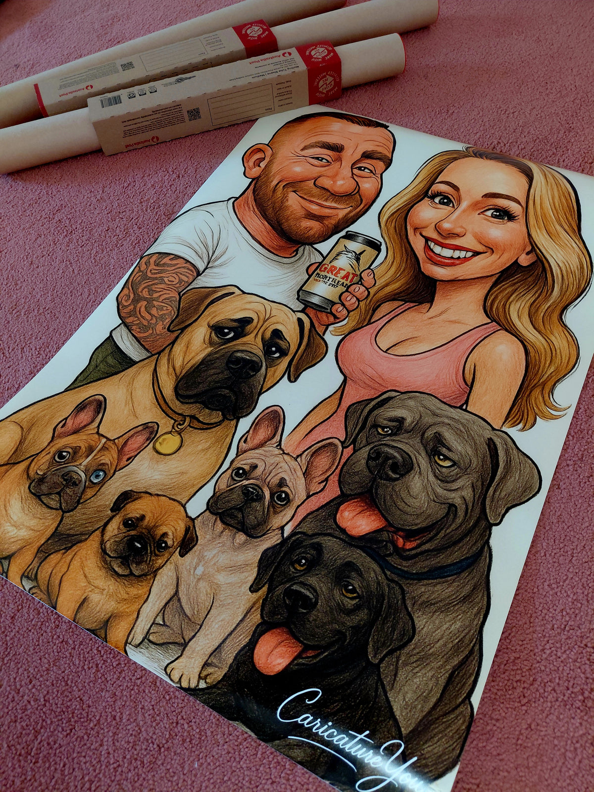 Caricature Posters Delivered