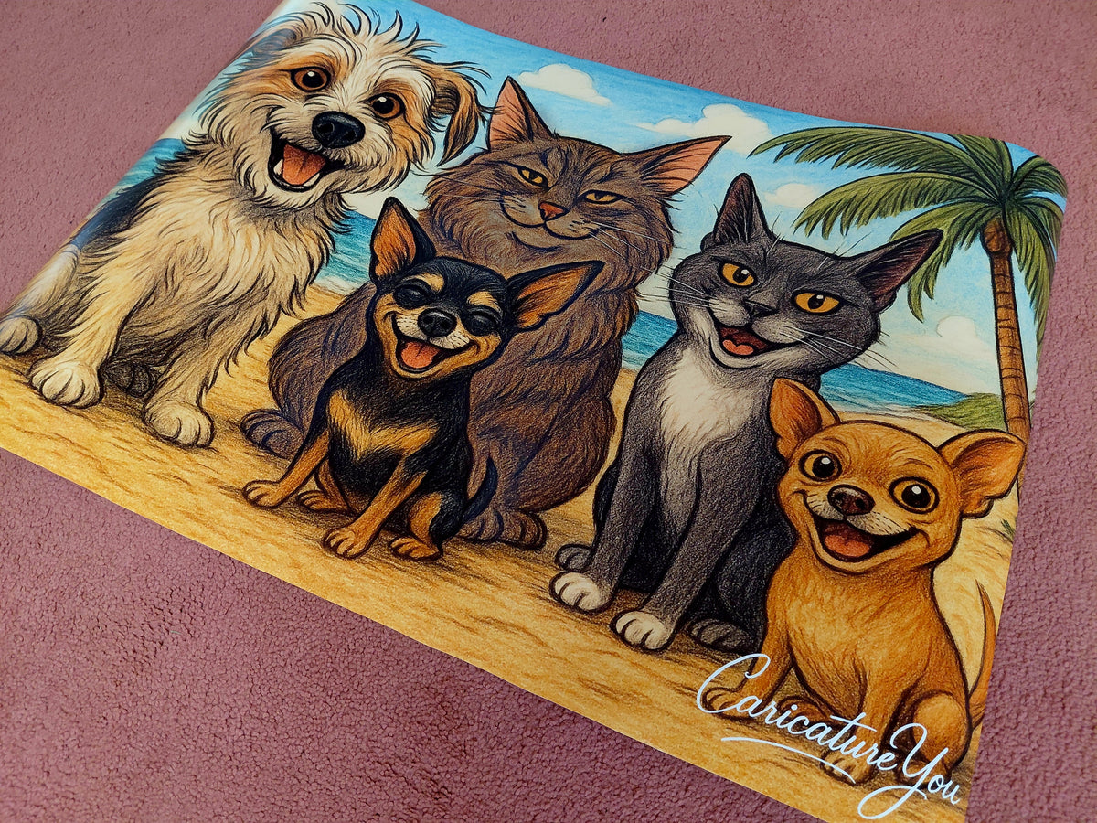 Caricature Posters Delivered
