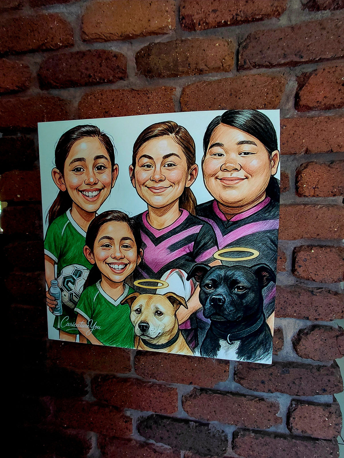 Caricature Canvas Delivered