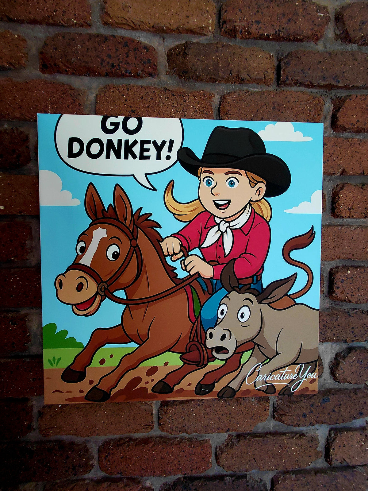 Caricature Canvas Delivered