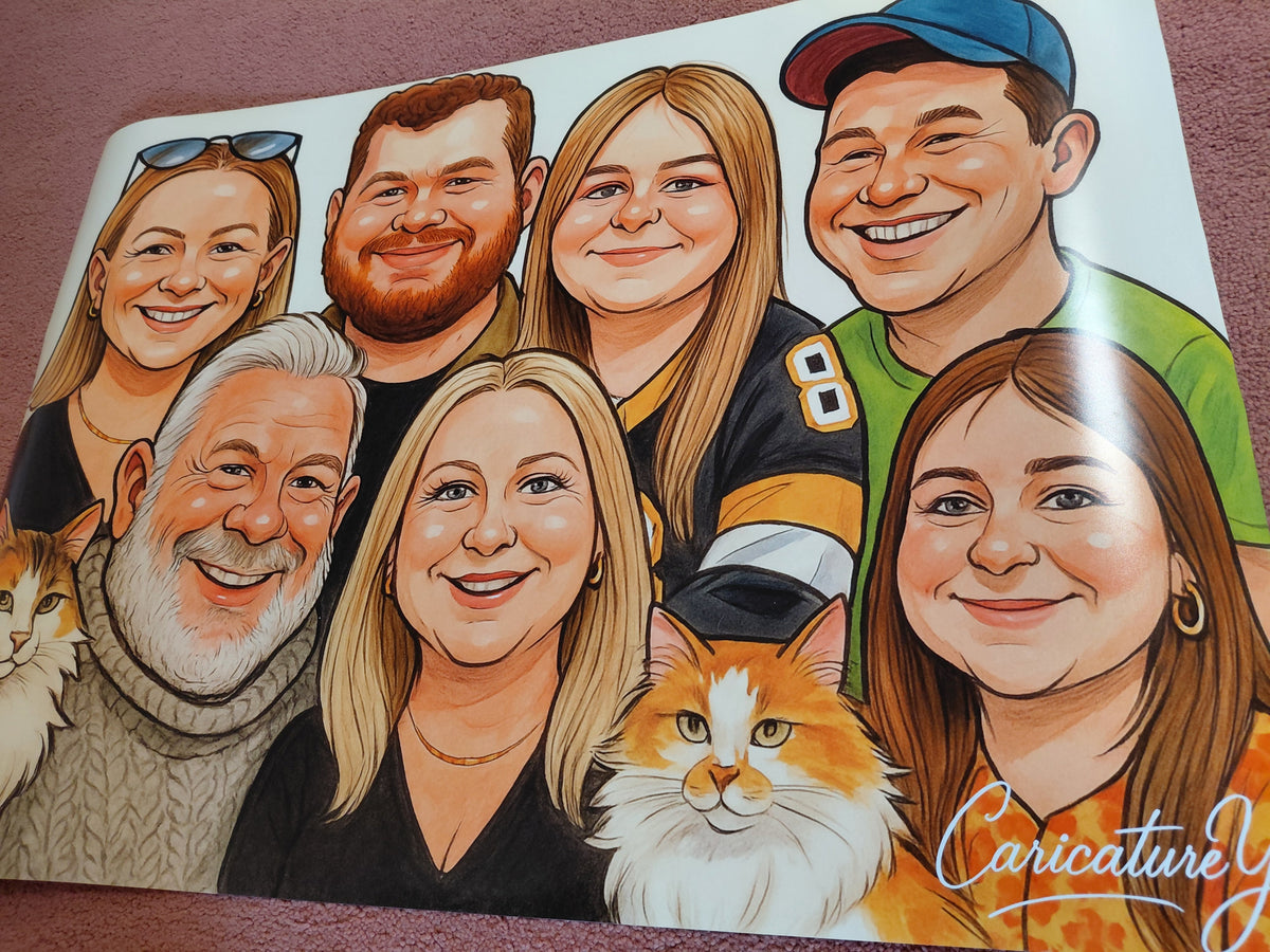 Caricature Posters Delivered