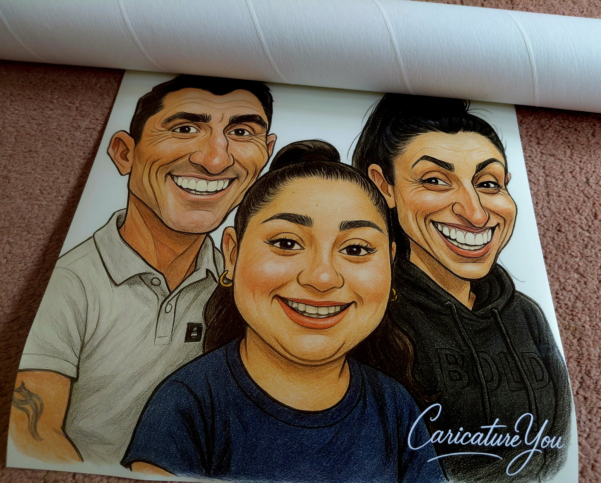 Caricature Prints Delivered