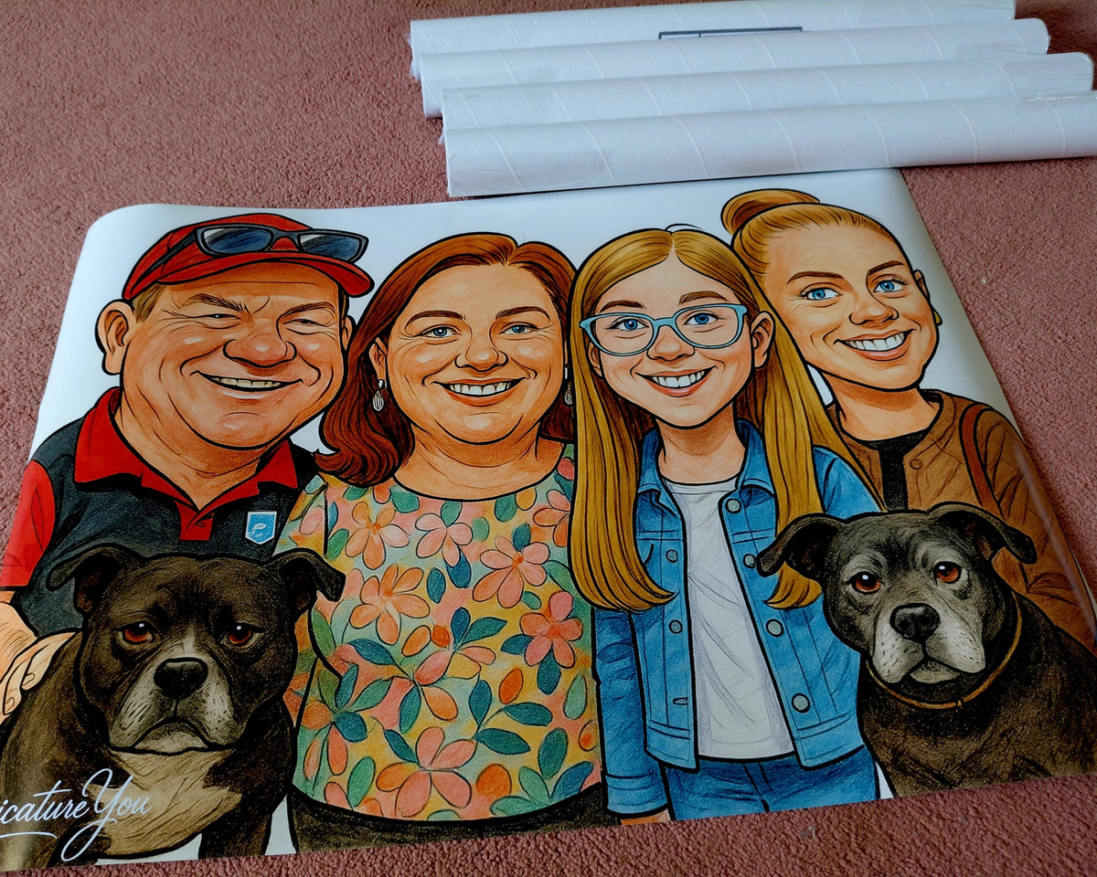Caricature Posters Delivered