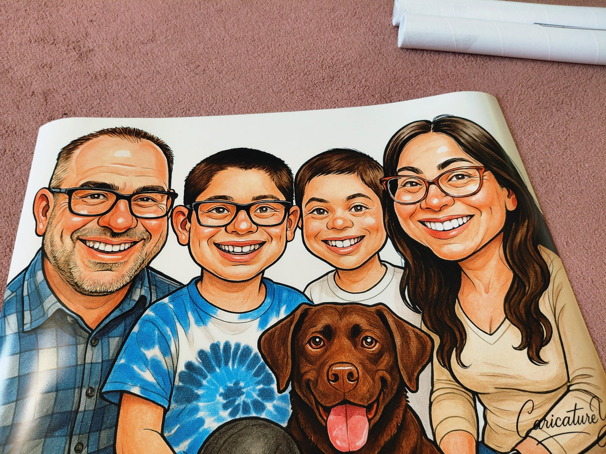 Caricature Posters Delivered