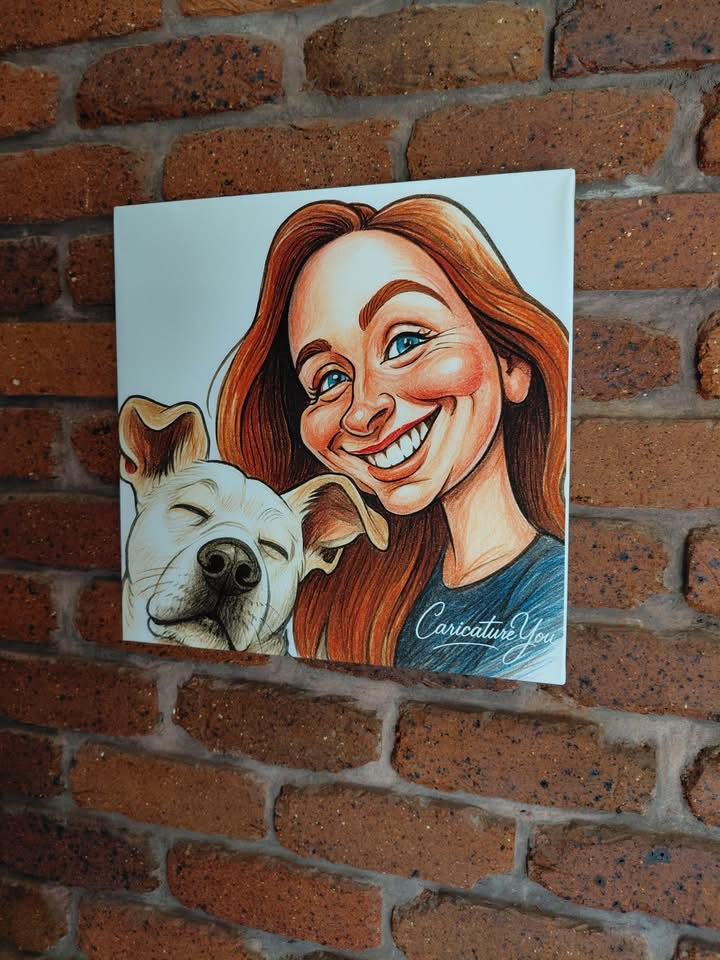 Caricature Canvas Delivered