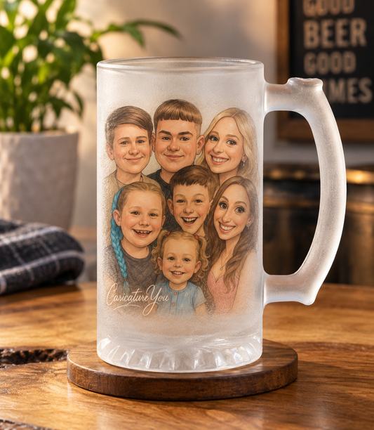 Caricature Beer Mug