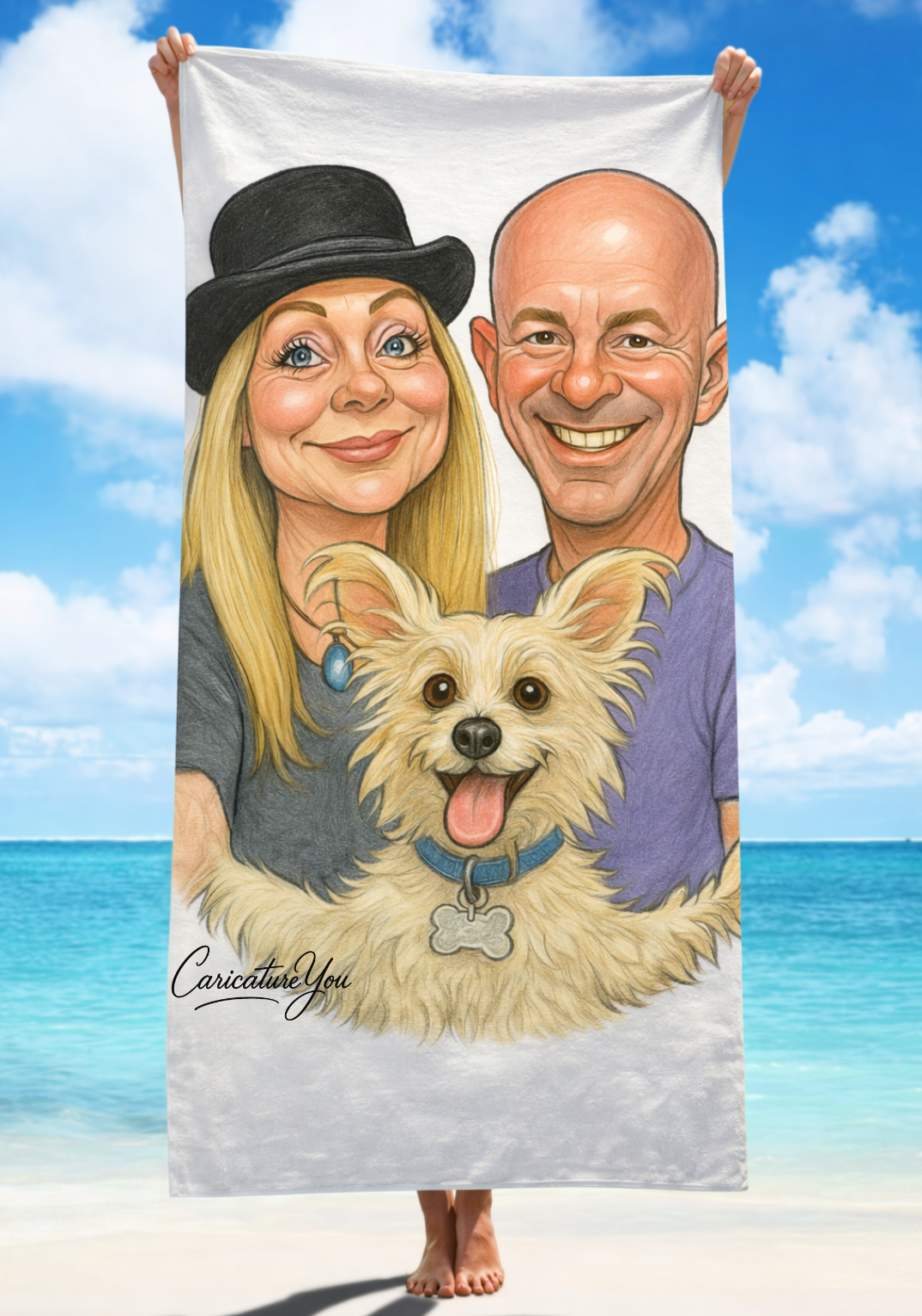 Custom Beach Towels Delivered