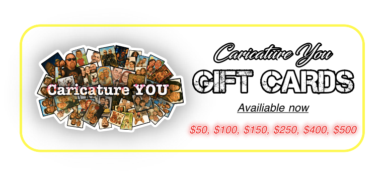 Caricature YOU Gift Cards