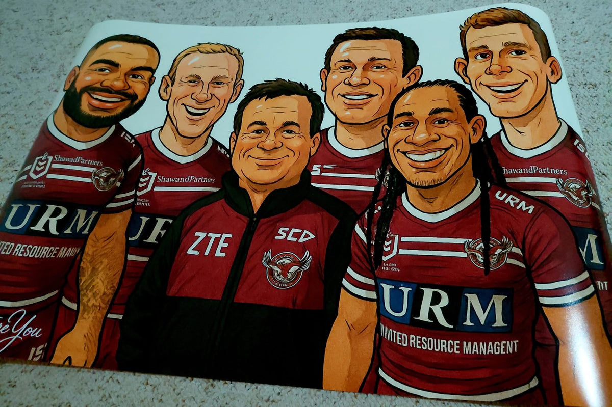 Caricature Posters Delivered