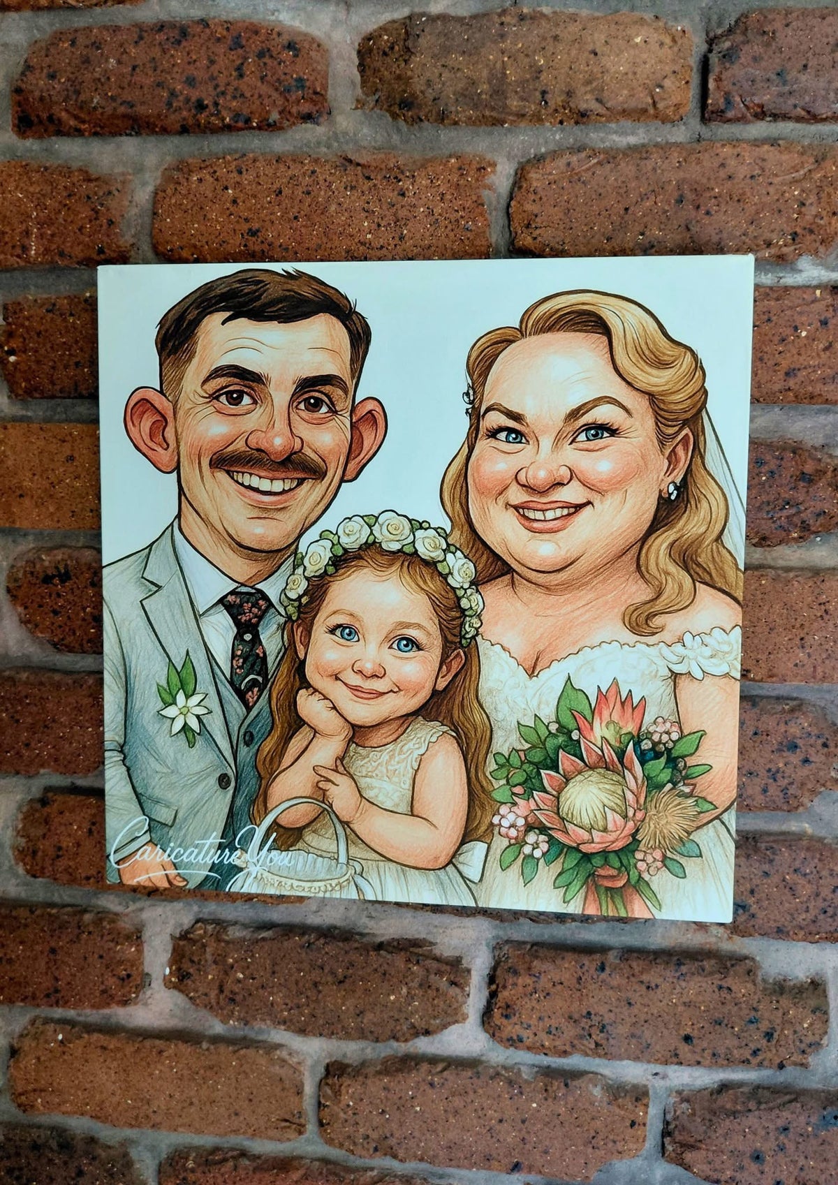 Caricature Canvas Delivered