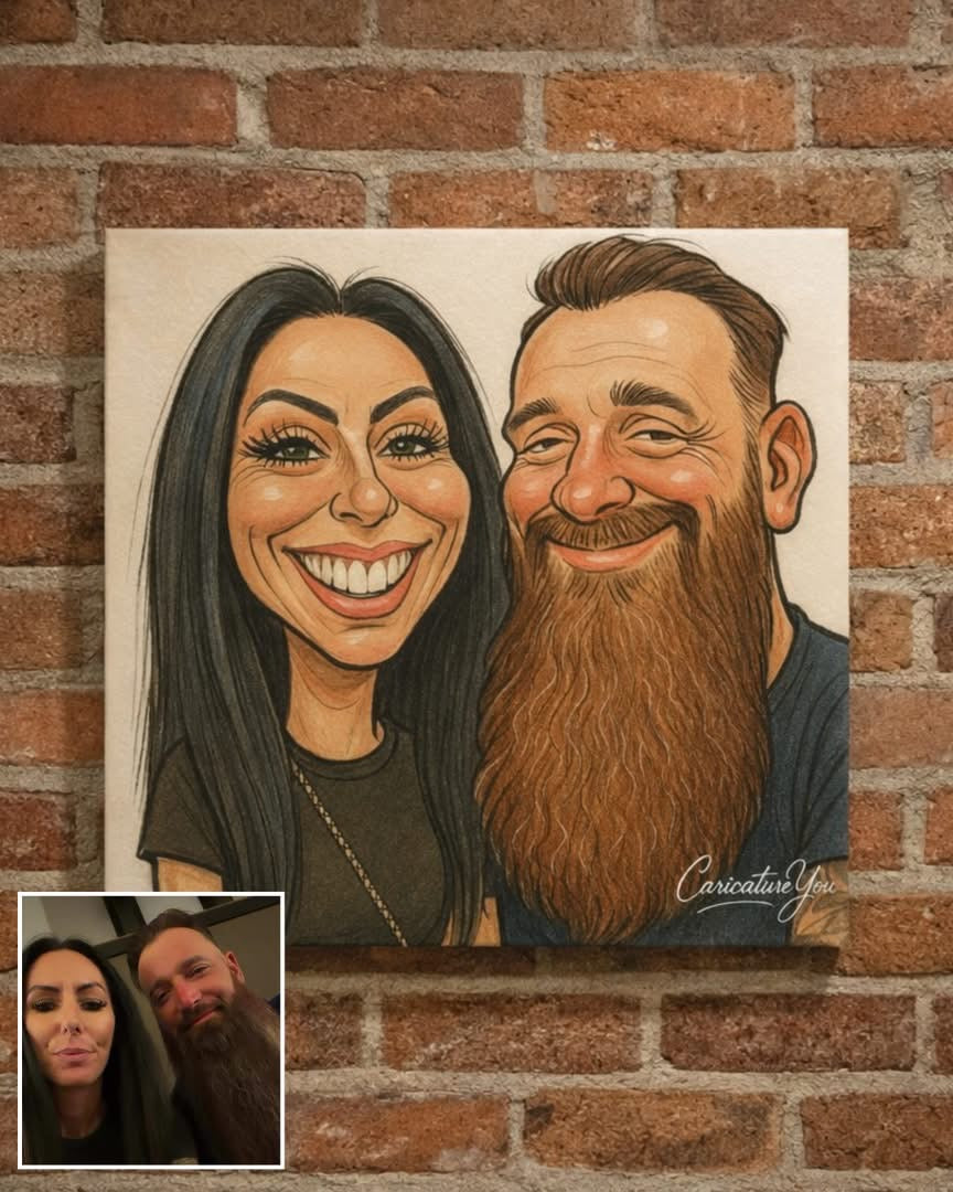 Caricature Canvas Delivered