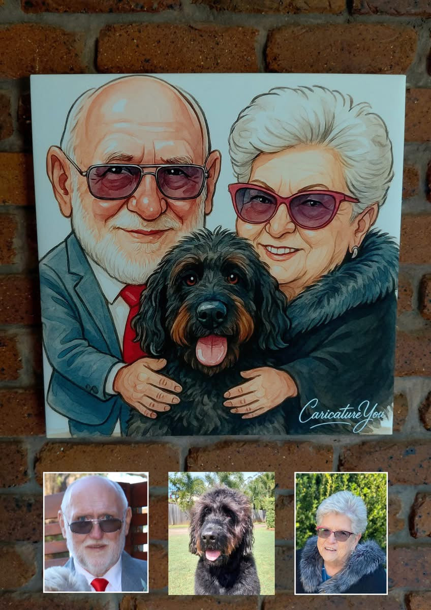 Caricature Canvas Delivered