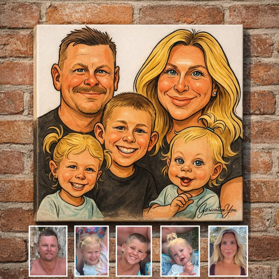 Caricature Canvas Delivered