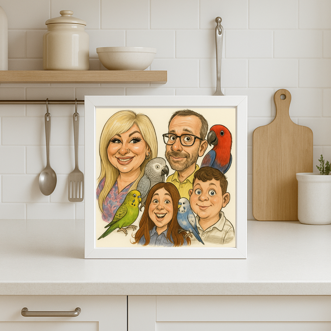 Caricature Prints Delivered