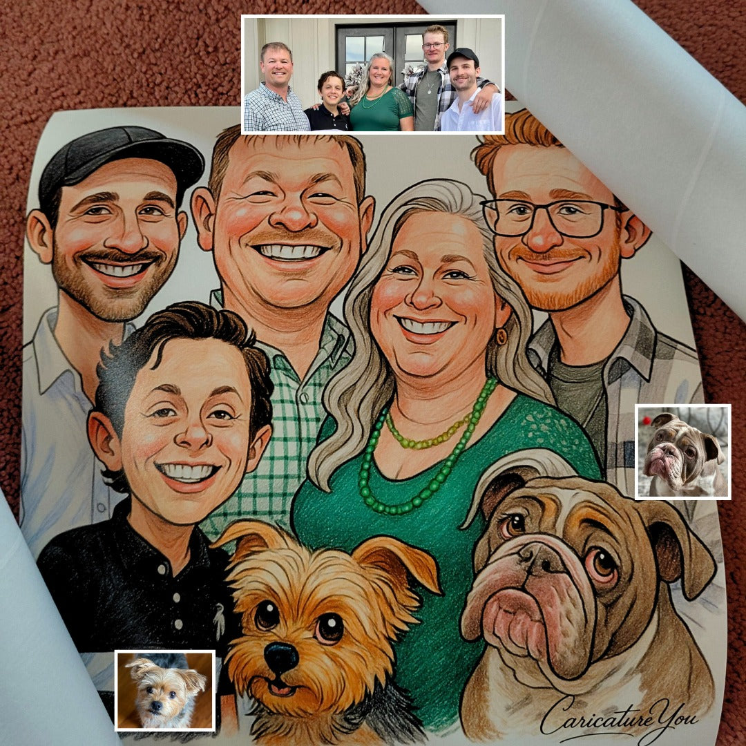 Caricature Prints Delivered