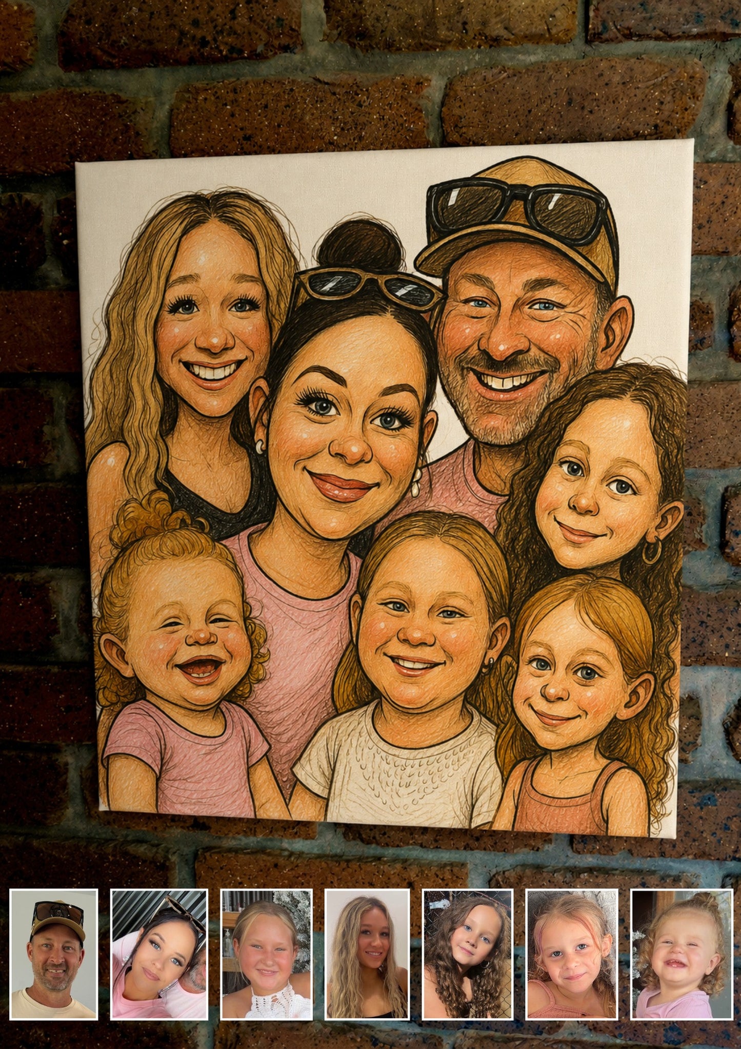 Caricature Canvas Delivered