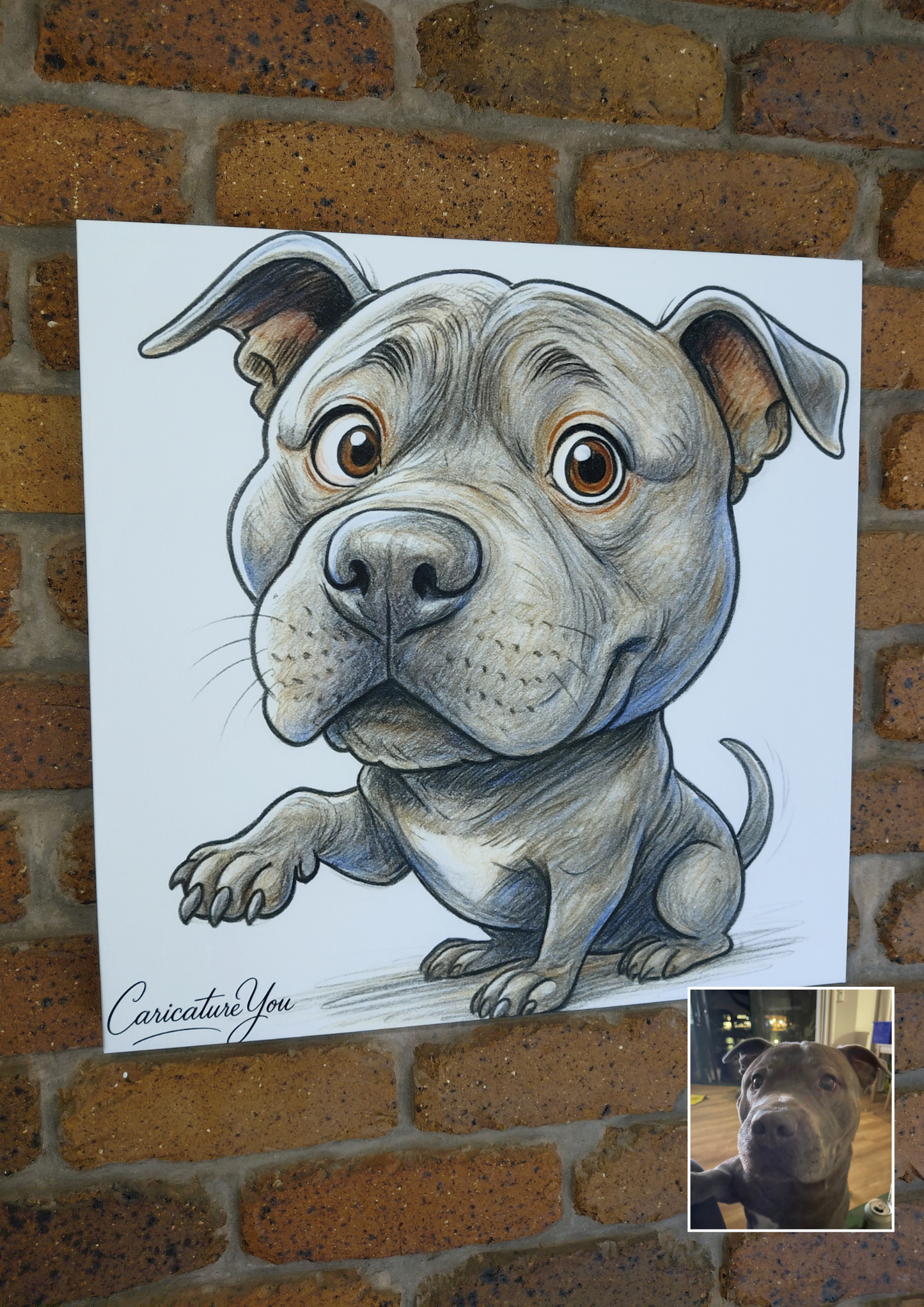 Caricature Canvas Delivered
