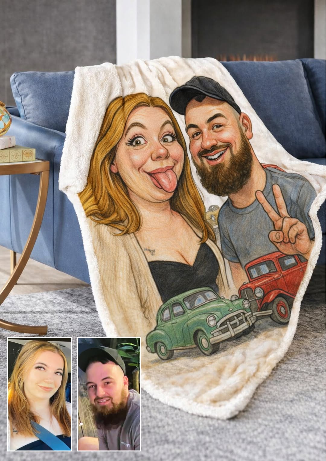 Custom Blanket Bundle Delivered