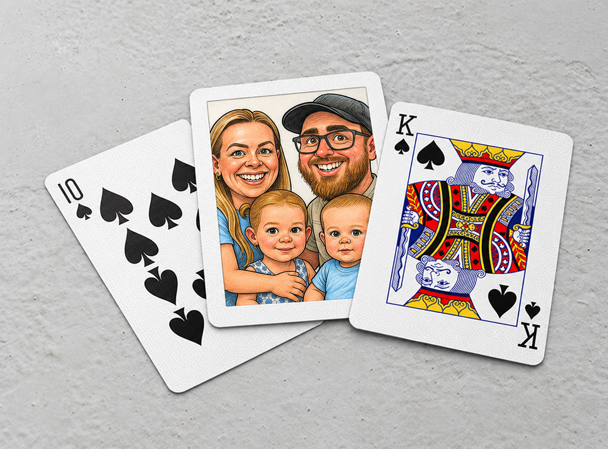 Caricatured Playing cards