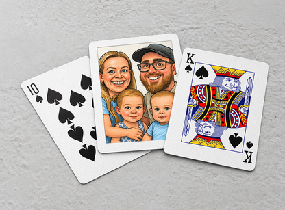 Caricatured Playing cards