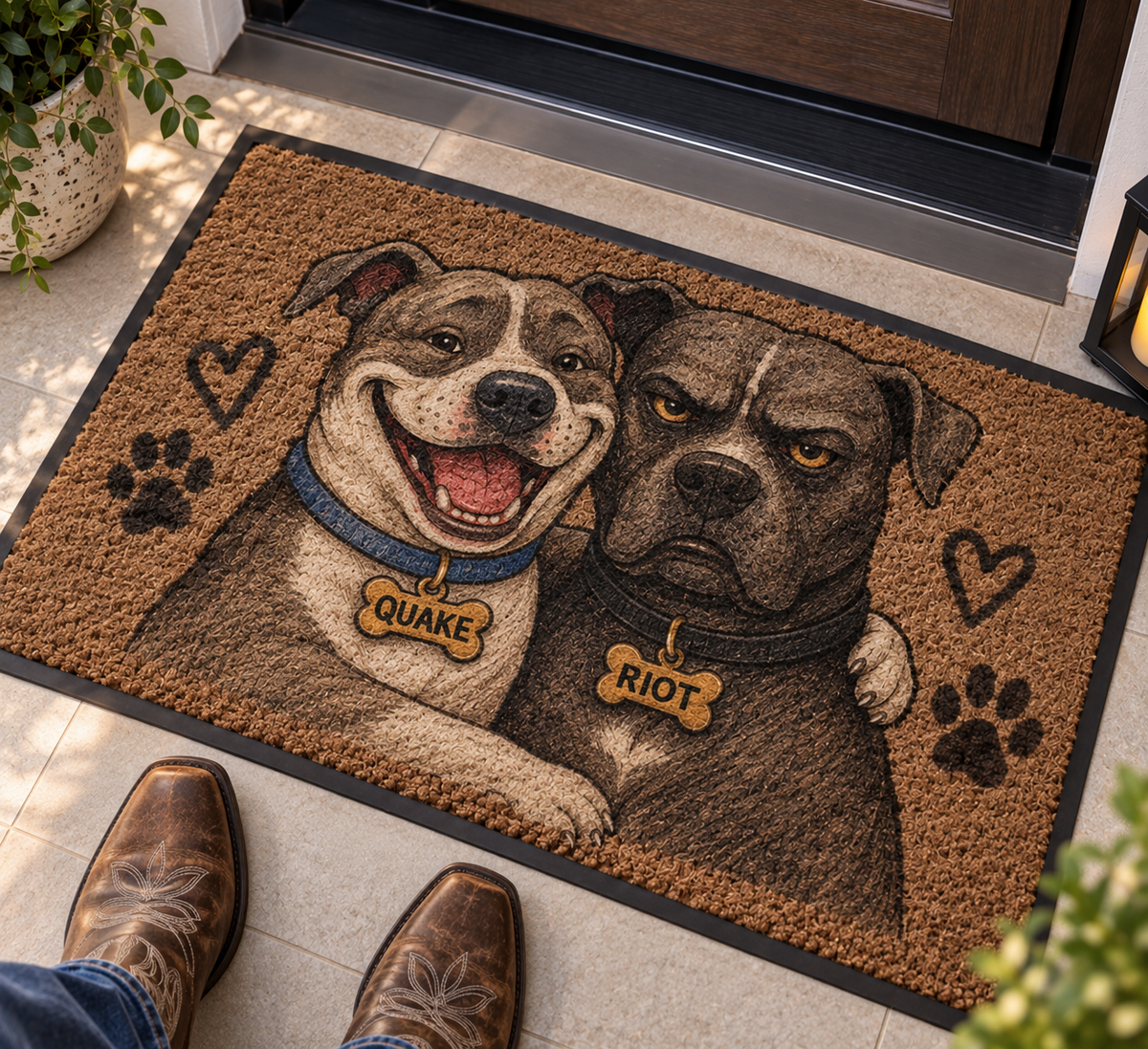 Caricature Doormat