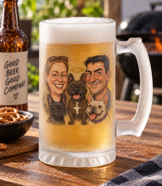 Caricature Beer Mug