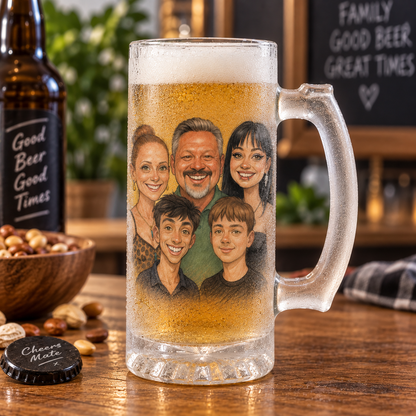 Caricature Beer Mug