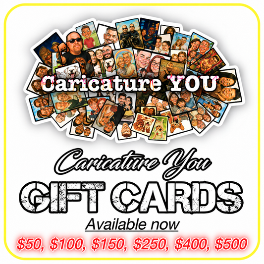 Caricature YOU Gift Cards