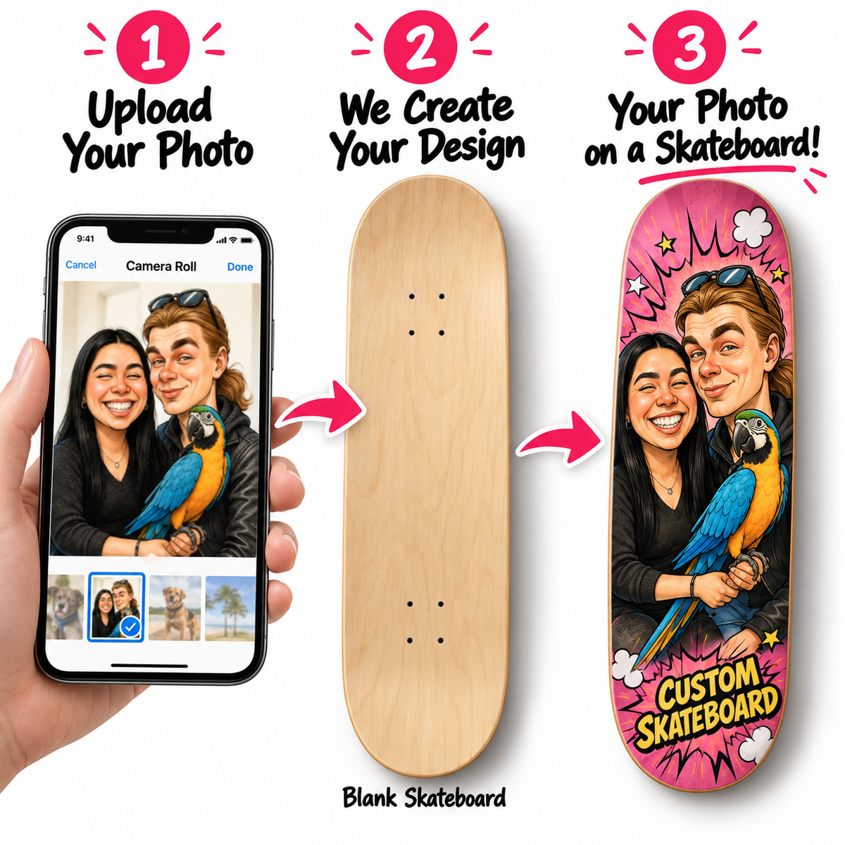 Custom Skateboards & Kit