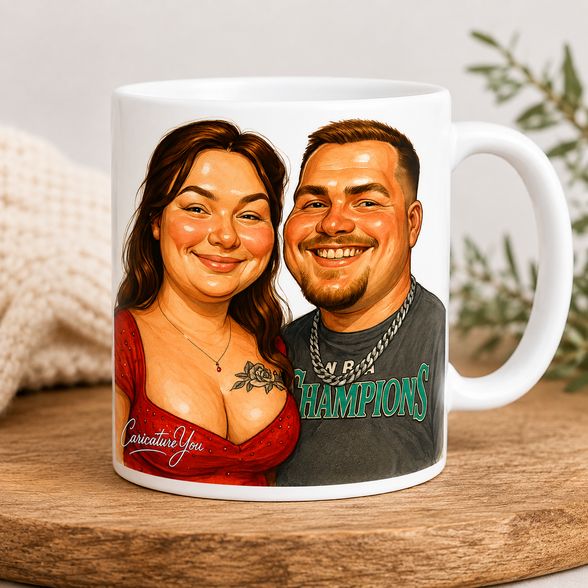 Caricatured Coffee Mug/Cup Packs