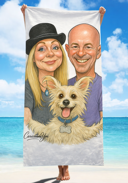 Custom Beach Towels Delivered