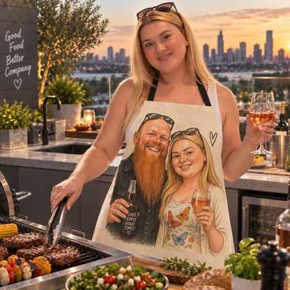 Caricature Apron