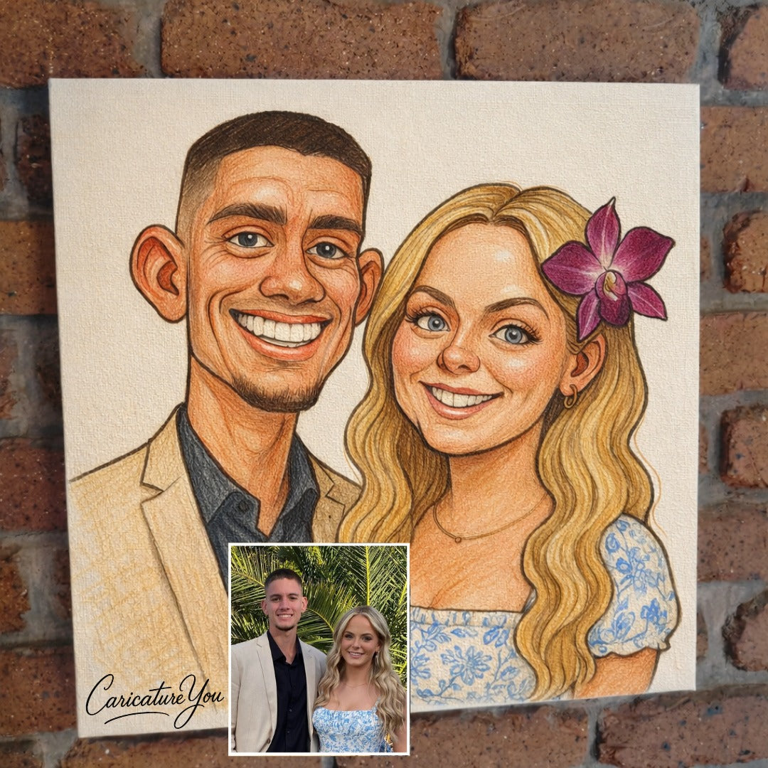 Caricature Canvas Delivered