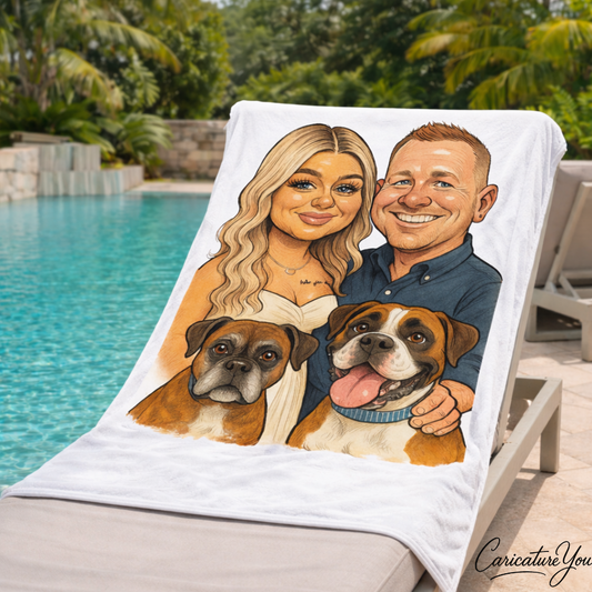 Custom Beach Towels Delivered