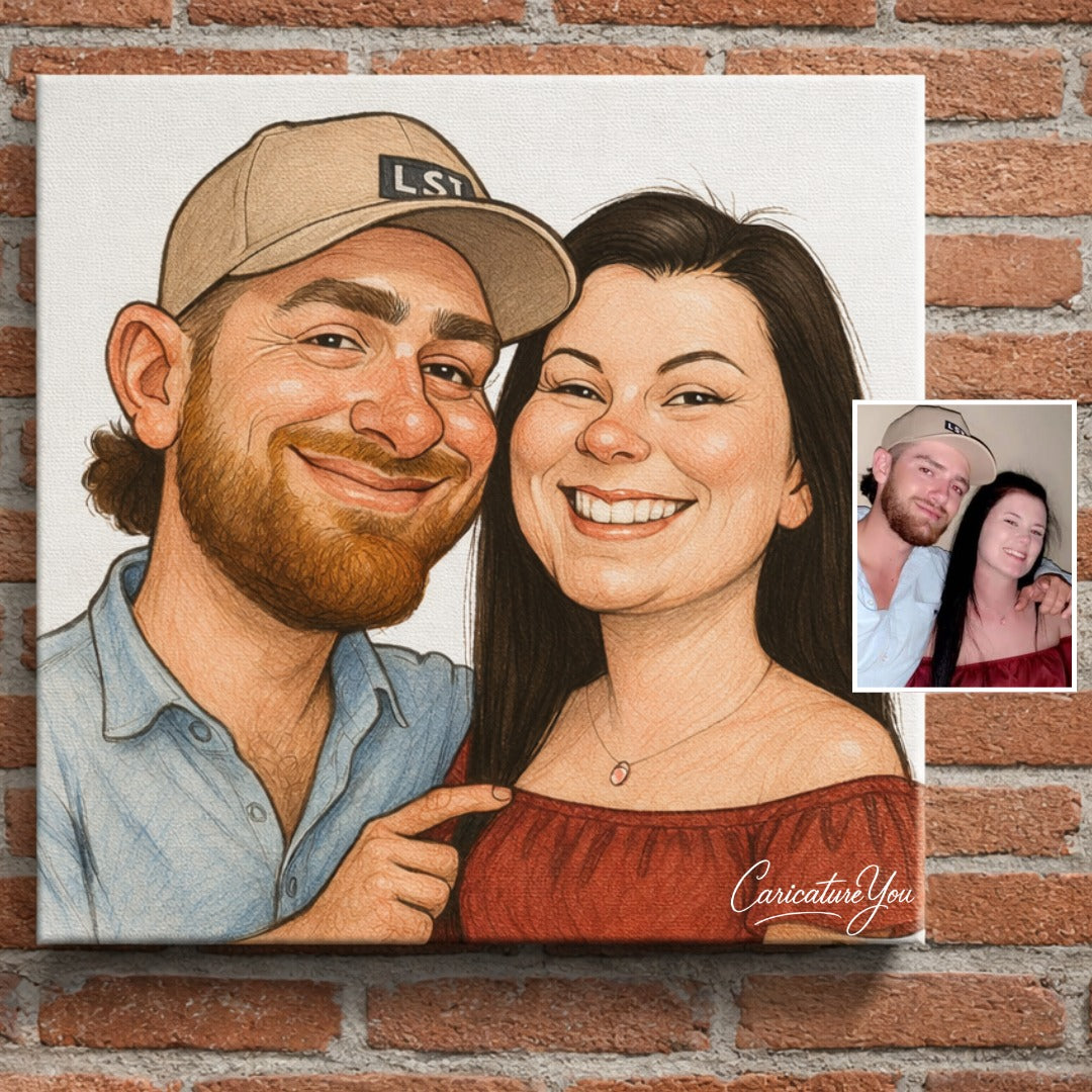 Caricature Canvas Delivered