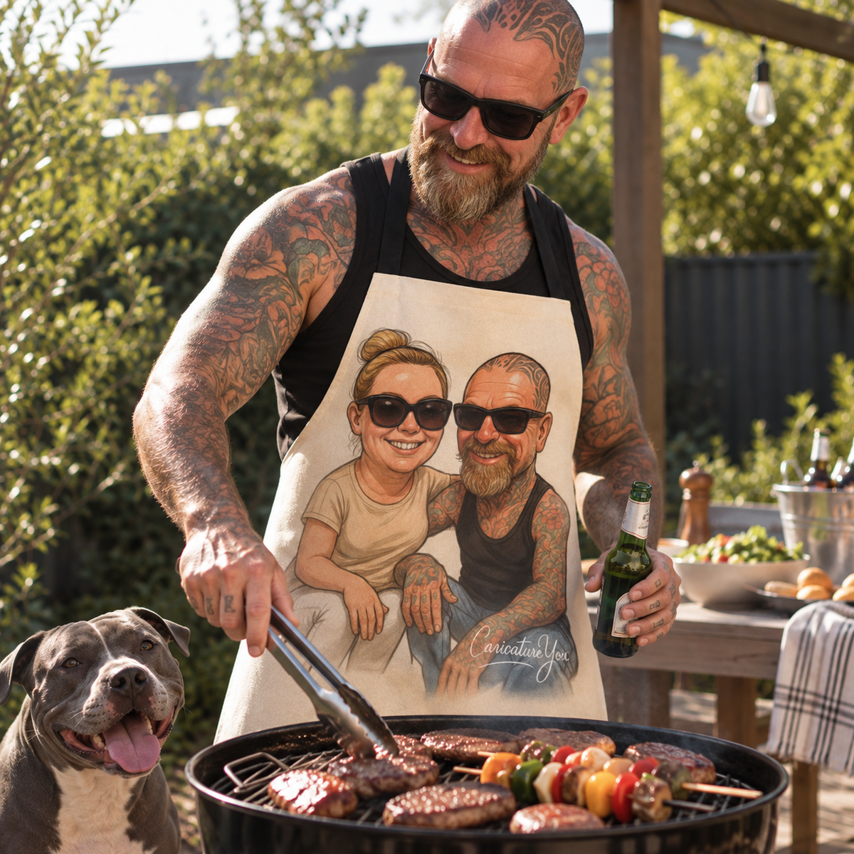 Caricature Apron