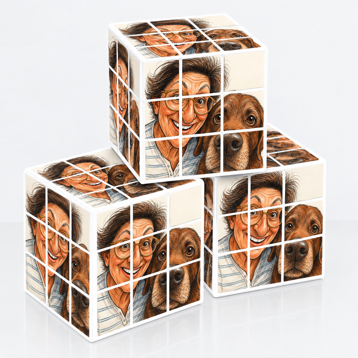 Caricature Rubik's Cube