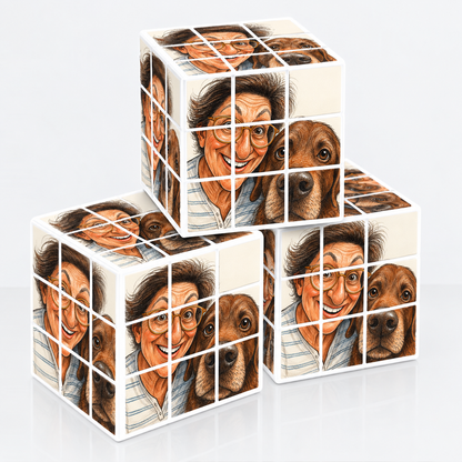 Caricature Rubik's Cube