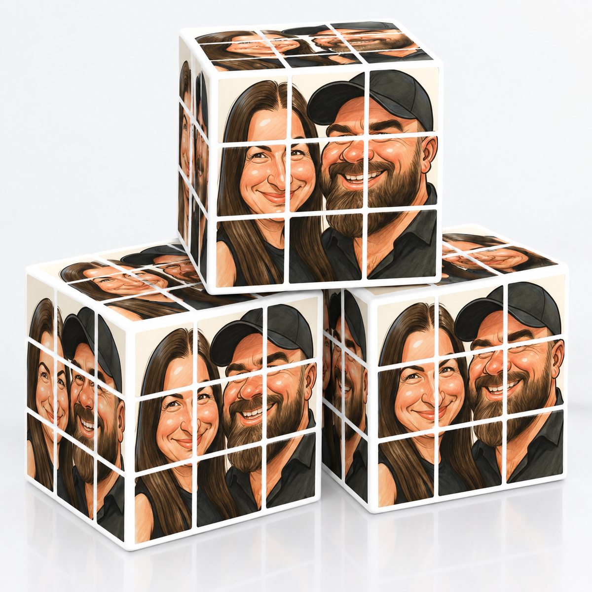 Caricature Rubik's Cube