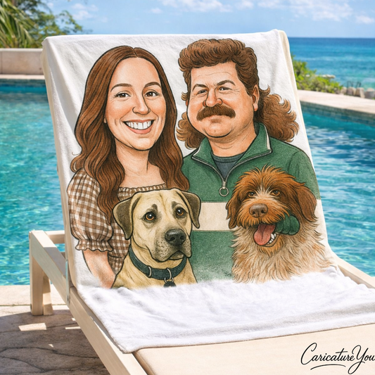 Custom Beach Towels Delivered